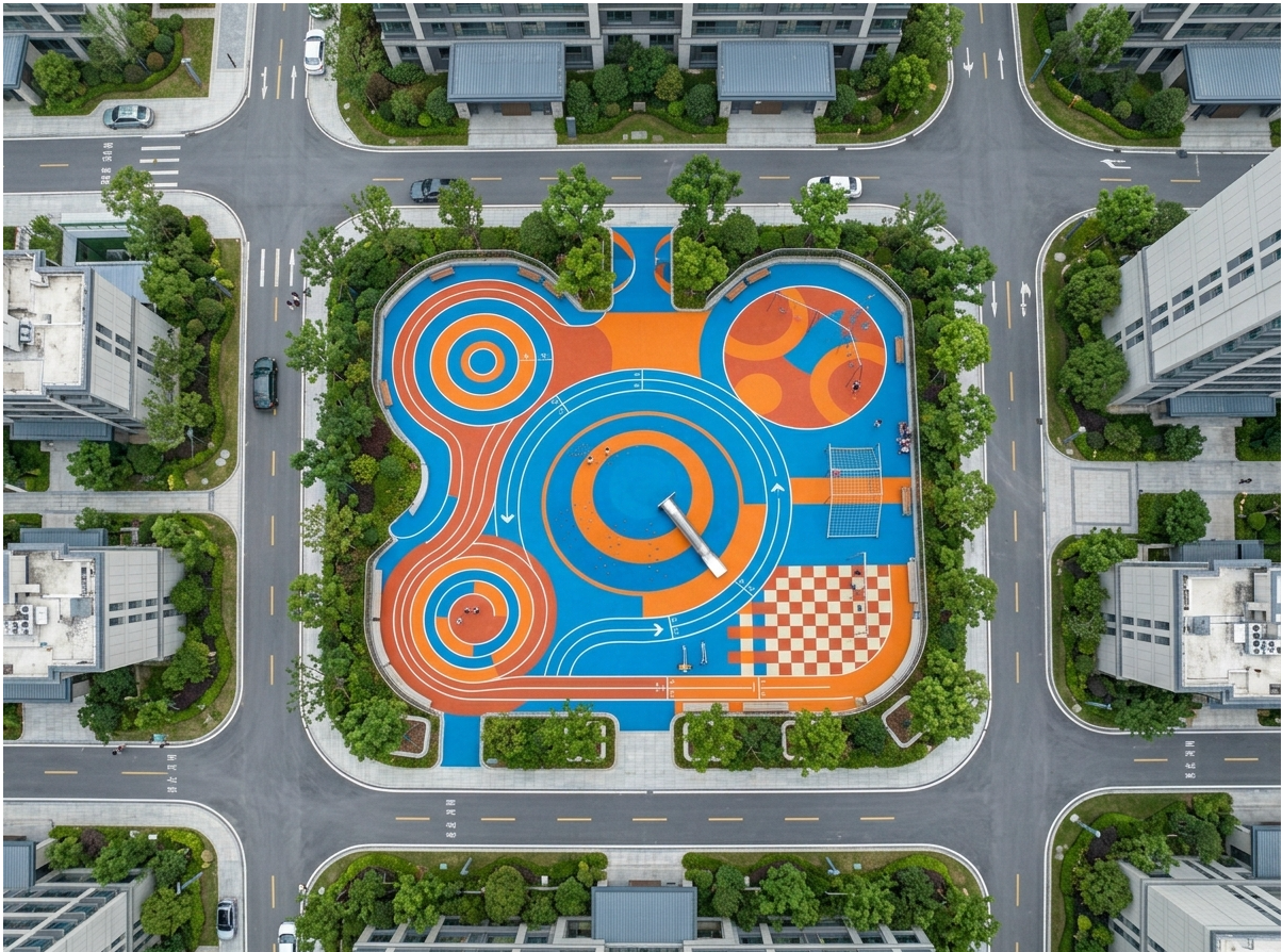 南通市全塑型塑胶跑道EPDM塑胶跑道 - 一站式服务
